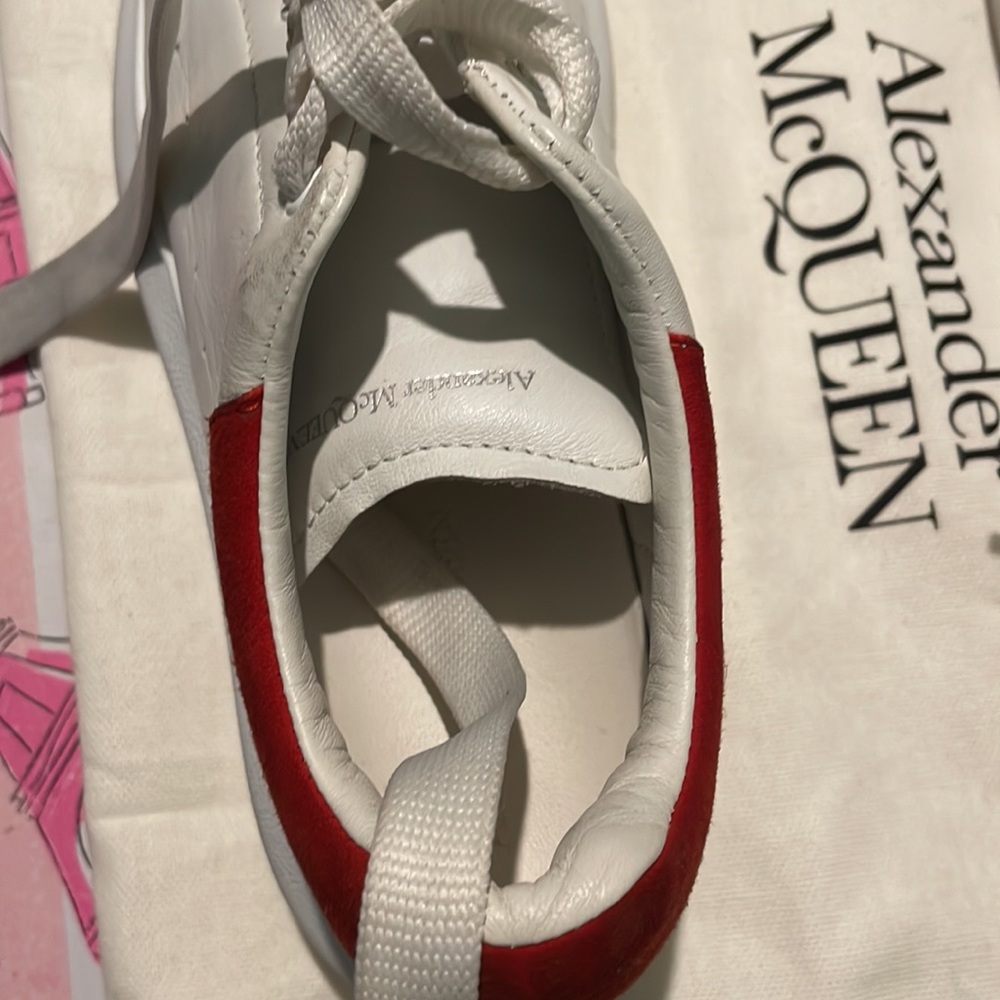 Red Alexander McQueen Kids Sneakers - Picture 12 of 15